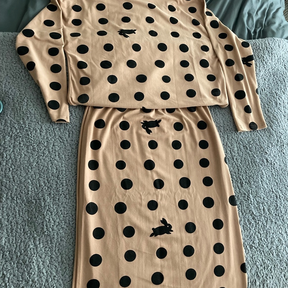 Two part dress. Size S/M.